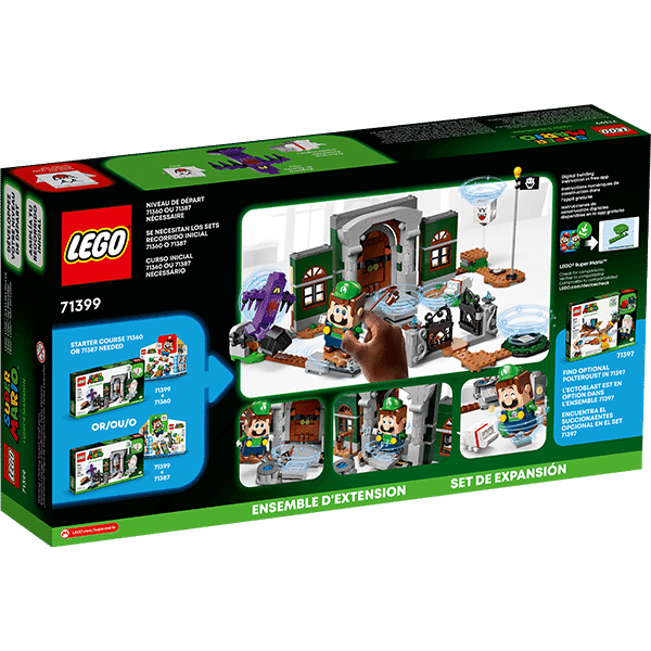 Discontinued LEGO® Super Mario™ 71399 Luigi’s Mansion™ Entryway Expansion Set