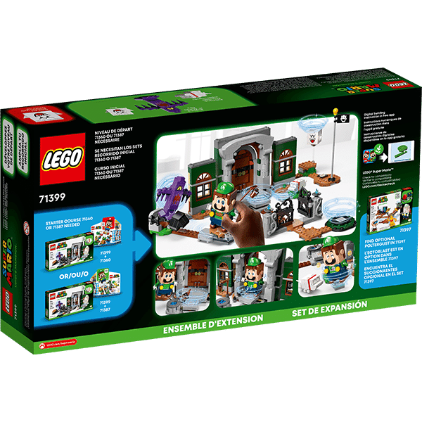 LEGO® Super Mario™ 71399 Luigi’s Mansion™ Entryway Expansion Set