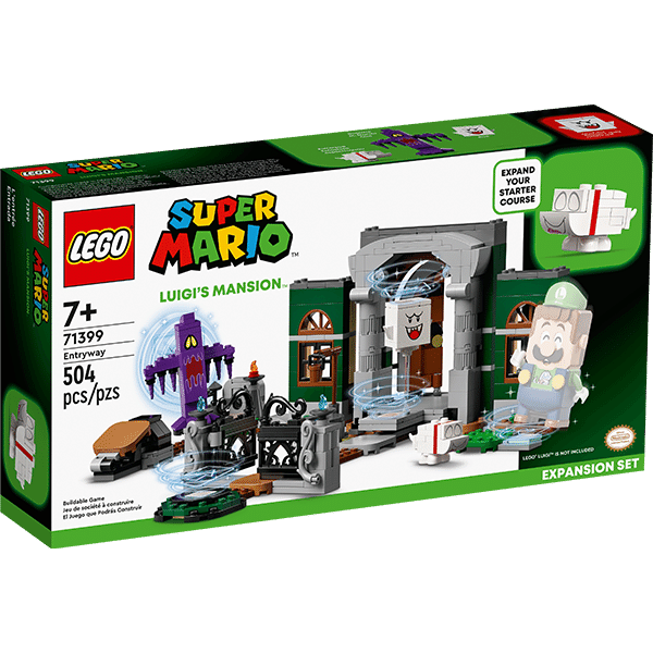 Discontinued LEGO® Super Mario™ 71399 Luigi’s Mansion™ Entryway Expansion Set