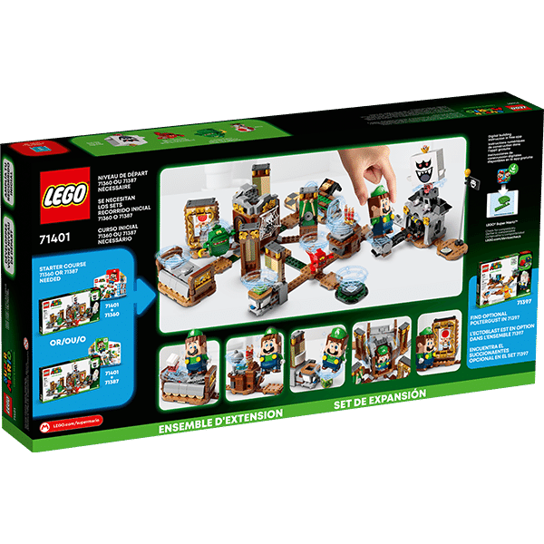 Discontinued LEGO® Super Mario™ 71401 Luigi’s Mansion™ Haunt-and-Seek Expansion Set