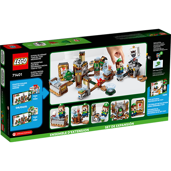 LEGO® Super Mario™ 71401 Luigi’s Mansion™ Haunt-and-Seek Expansion Set