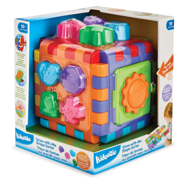 Kidoozie 2-in-1 Shape Sorter