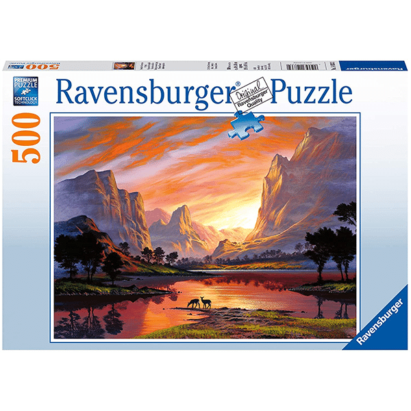 Ravensburger Tranquil Sunset 500 Piece Puzzle