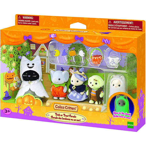 Calico Critters Trick or Treat Parade