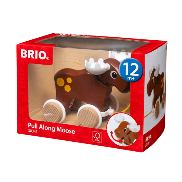 Brio Pull Along Moose