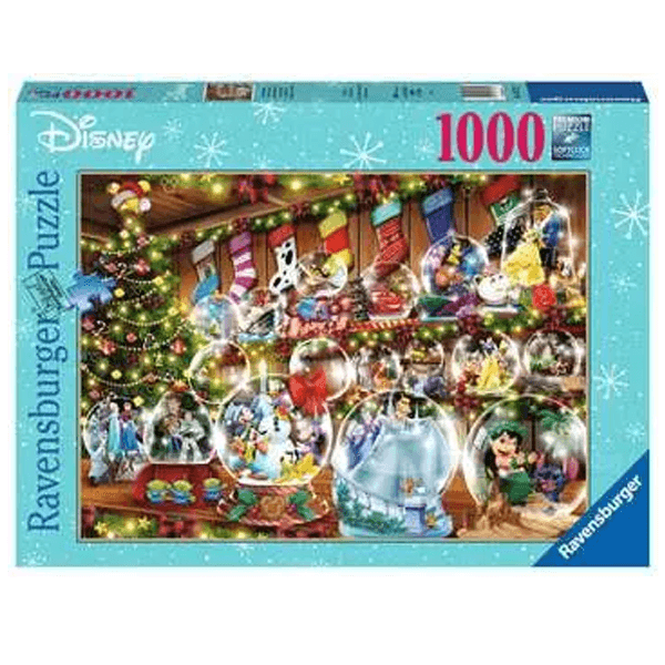 Disney Snow Globes 1000 piece puzzle by Ravensburger