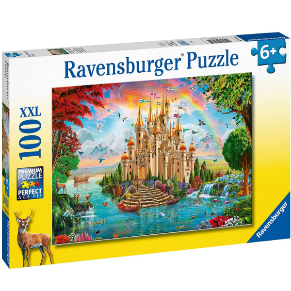 Ravensburger Rainbow Castle 100 Piece Puzzle