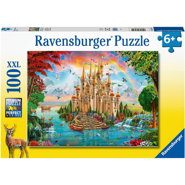 Ravensburger Rainbow Castle 100 Piece Puzzle