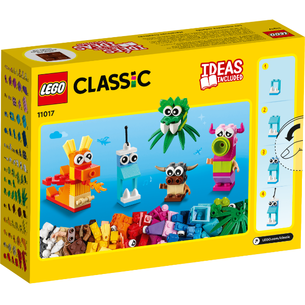 Discontinued LEGO® Classic 11017 Creative Monsters