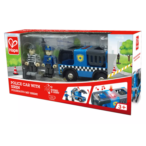 Hape Police Car with Siren