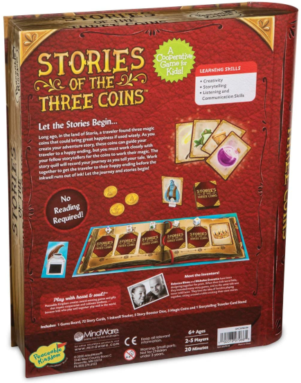 Peaceable Kingdom Stories Of The Three Coins Cooperative Storytelling Game