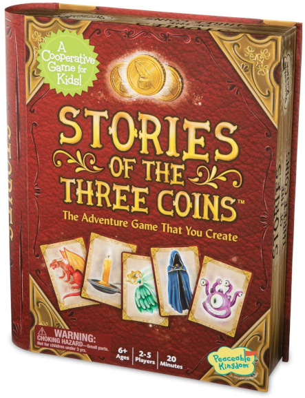 Peaceable Kingdom Stories Of The Three Coins Cooperative Storytelling Game