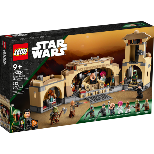 Discontinued LEGO® Star Wars™ 75326 Boba Fett's Throne Room