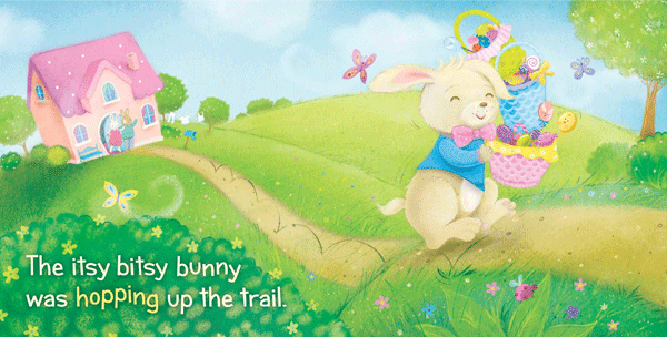 The Itsy Bitsy Bunny Board Book