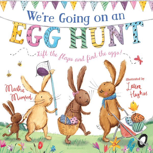 We're Going on an Egg Hunt Hardcover Book