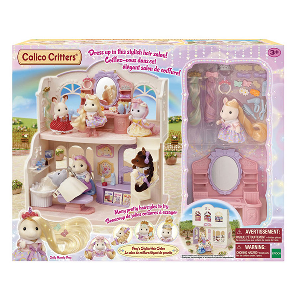 Calico Critters Pony's Stylish Hair Salon