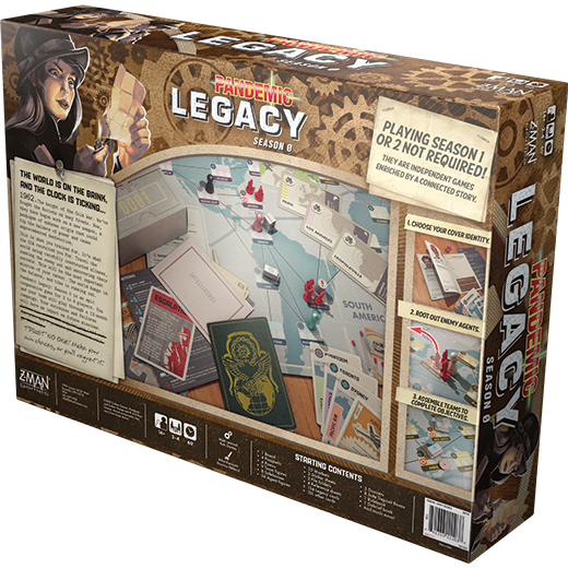 Z-Man Games Pandemic Legacy - Season 0