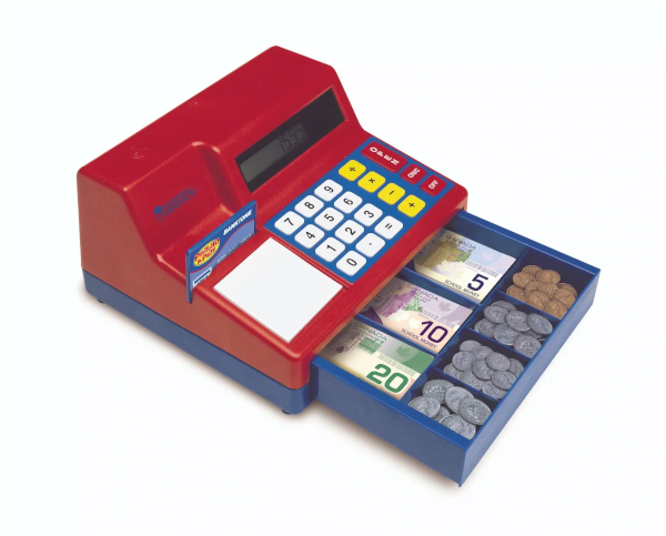 Learning Resources Calculator Cash Register with Canadian Currency