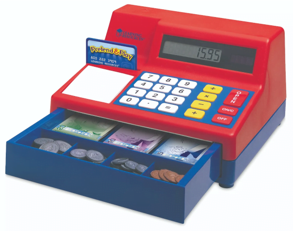 Learning Resources Calculator Cash Register with Canadian Currency