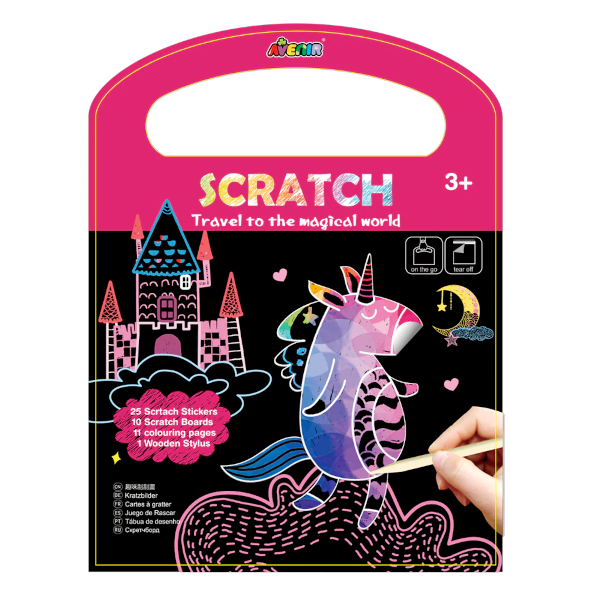 Avenir Scratch Book - Travel to the Magical World