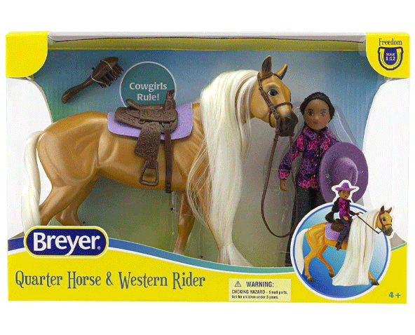 Breyer Charm the Horse & Western Rider Gabi