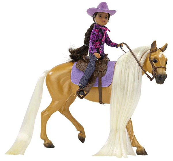 Breyer Charm the Horse & Western Rider Gabi