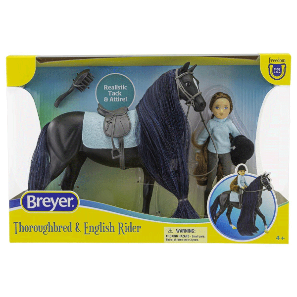 Breyer Jet & English Rider Charlotte