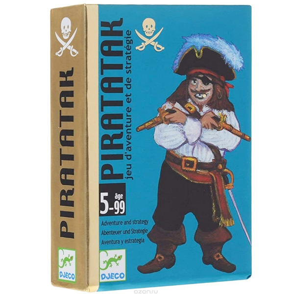 Djeco Piratatak Card Game