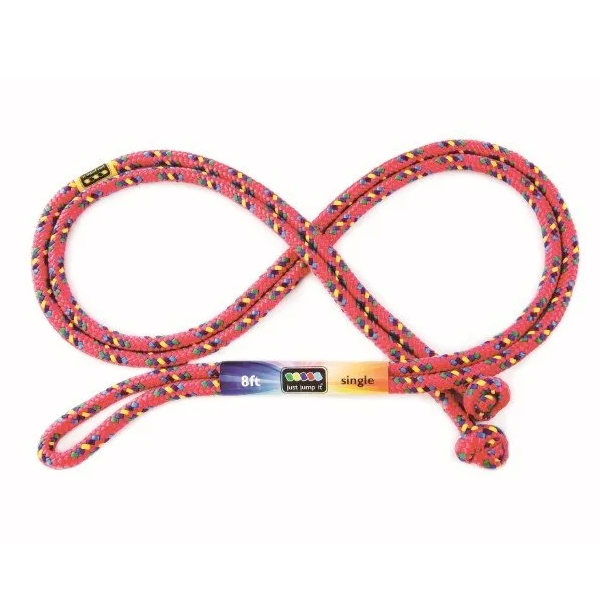 Just Jump It Red Confetti Jump Rope - 8'