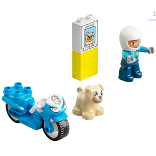 LEGO® DUPLO® 10967 Police Motorcycle