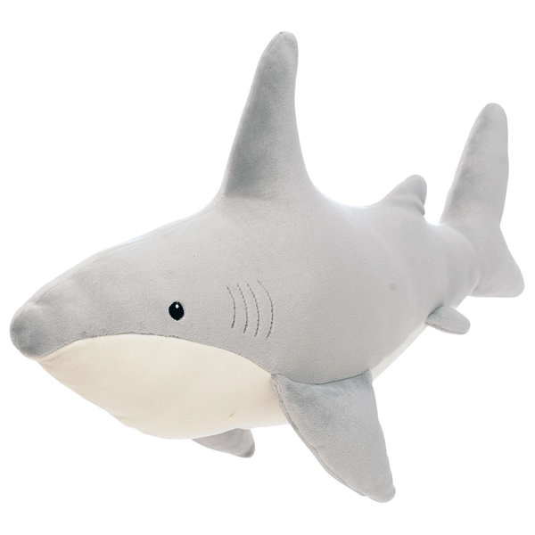 Manhattan Toys Velveteen Snarky Sharky