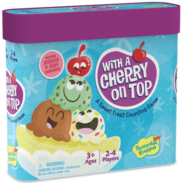 Peaceable Kingdom With A Cherry On Top Counting Game for Kids