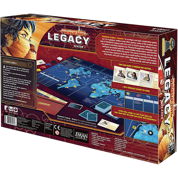 Z-Man Games Pandemic: Legacy Season 1