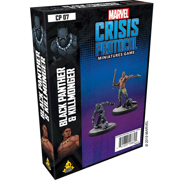 Marvel: Crisis Protocol Black Panther And Killmonger Character Pack