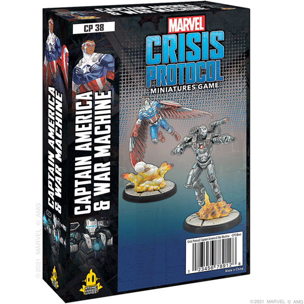 Marvel: Crisis Protocol Captain America and War Machine Character Pack