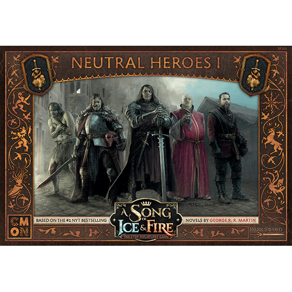 A Song of Ice and Fire: Neutral Heroes Box 1