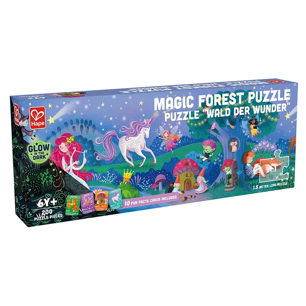 Hape Magic Forest Glow in the Dark Puzzle