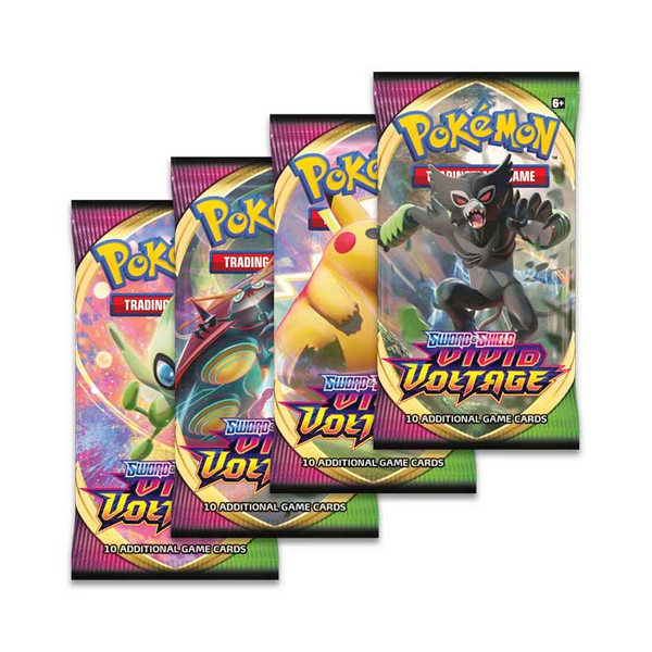 Pokémon Sword & Shield 4 Booster Box - Vivid Voltage (Each Pack Sold Individually)