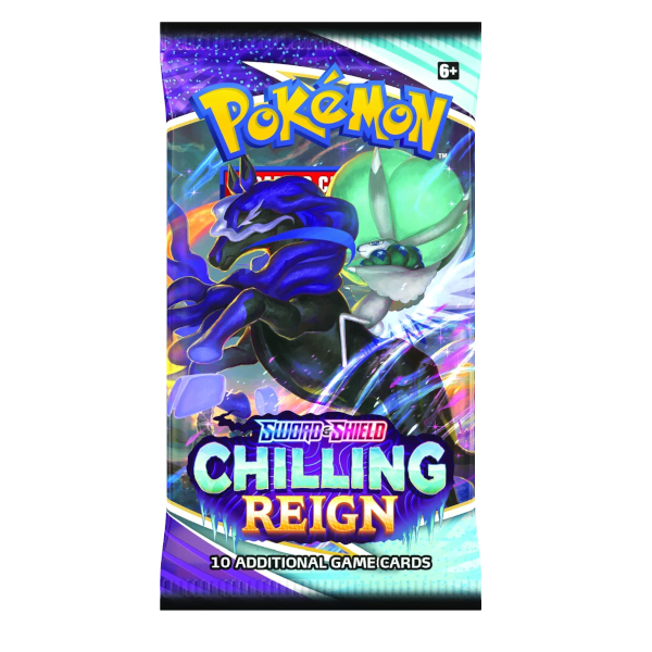 Pokémon Sword and Shield Chilling Reign Booster (Each Sold Individually)