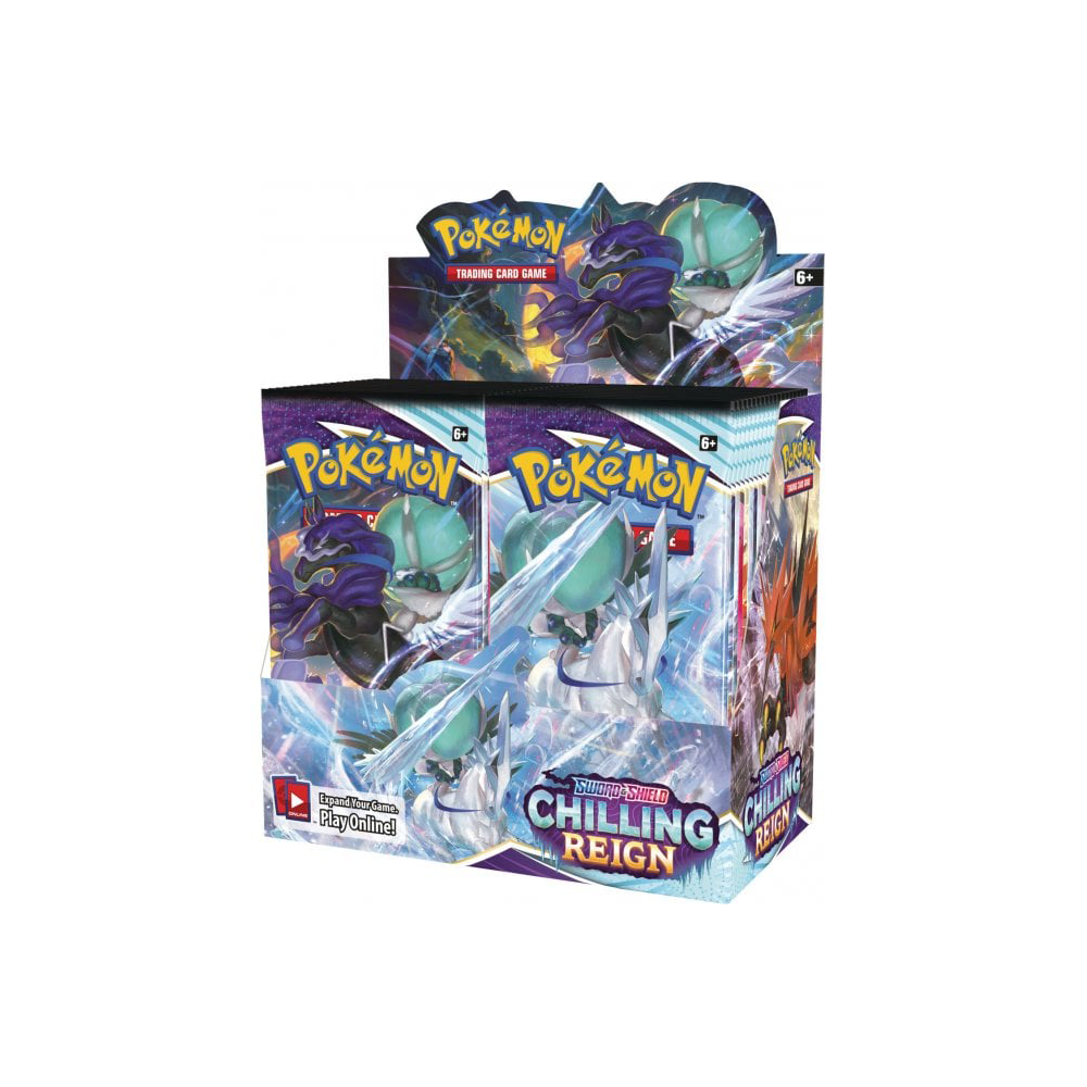 Pokémon Sword and Shield Chilling Reign Booster Box (Full Booster Box of 36)