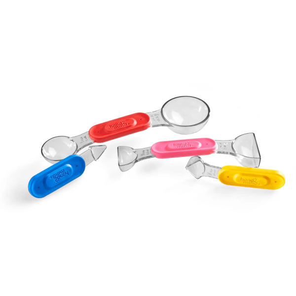 Hand2Mind Rainbow Fraction Measuring Spoons