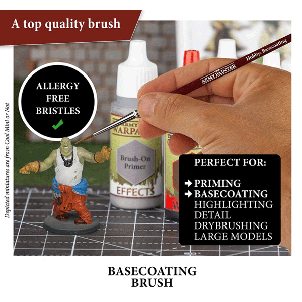 The Army Painter	Basecoating Brush