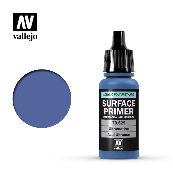 Vallejo Paints Surface Primer - Ultramarine 17 mL