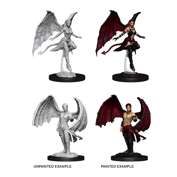 D&D Nolzur's Marvelous Unpainted Miniatures: Wave 10: Succubus & Incubus