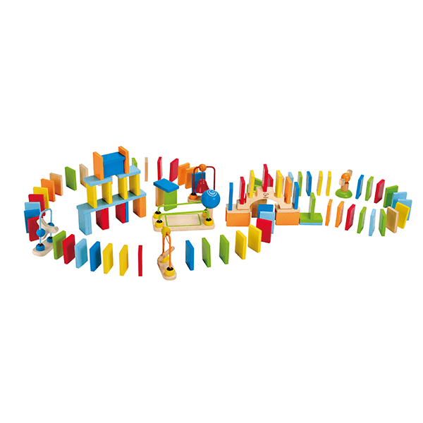 Open Box Hape Dynamo Dominoes