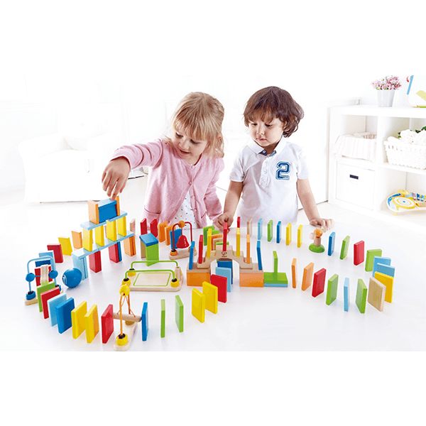 Open Box Hape Dynamo Dominoes