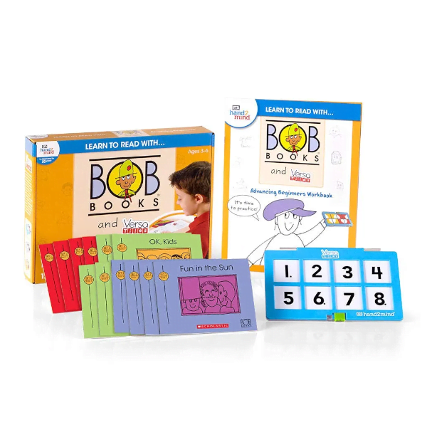 Hand2Mind Bob Books and VersaTiles Advancing Beginners Set