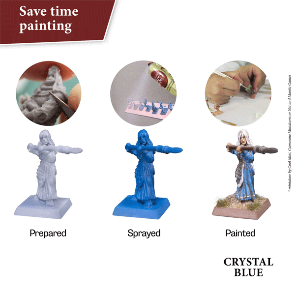 The Army PainterColour Primer Crystal Blue