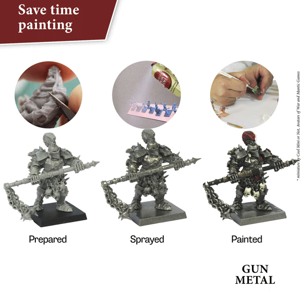 The Army PainterColour Primer Gun Metal