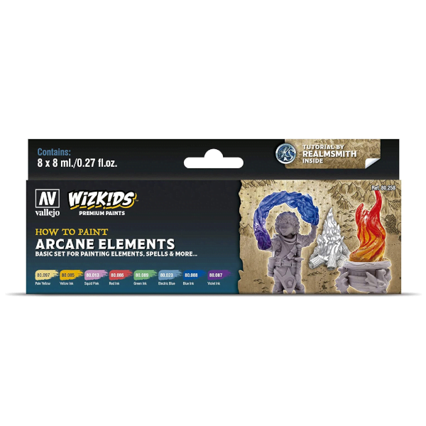 Vallejo Paints WizKids Premium Set Arcane Elements